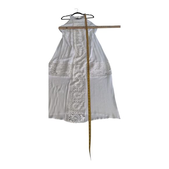 Skies Are Blue White Lace Detail Maxi Dress Size XL - Picture 6 of 7